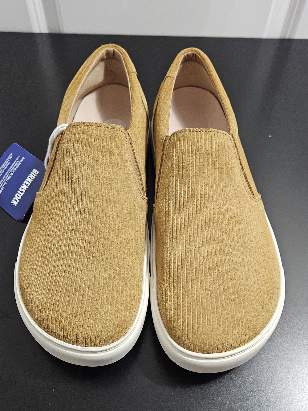 NWOB Men's Birkenstock Oswego Suede Leather Slip-On Shoes Size 10 Euro 43